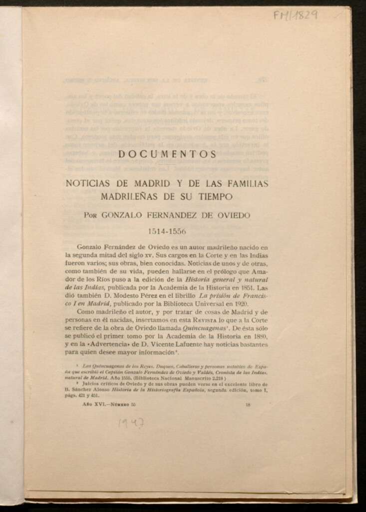 Miniatura de Noticias de Madrid y de las familias madrileñas de su tiempo : 1514-56