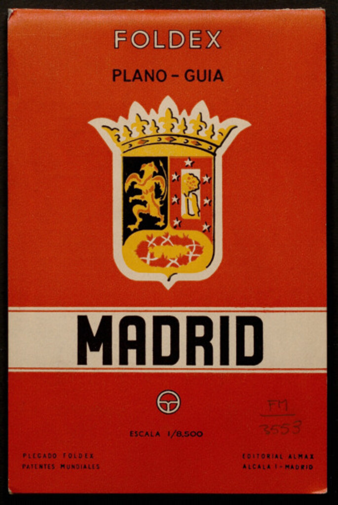Miniatura de Madrid : plano guía FOLDEX