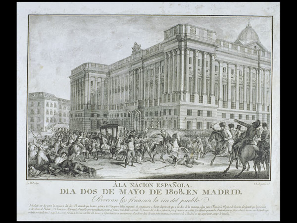 Miniatura de A la nación Española. El Dos de Mayo en Madrid