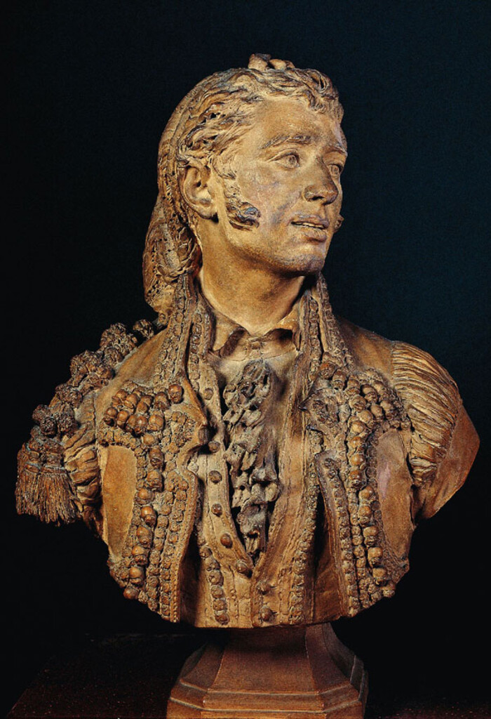 Miniatura de Busto de majo con redecilla
