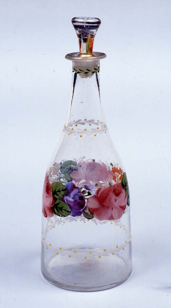 Miniatura de Garrafa con cenefa pintada