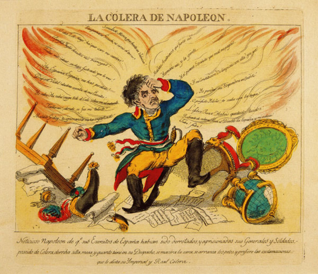 Miniatura de La cólera de Napoleón