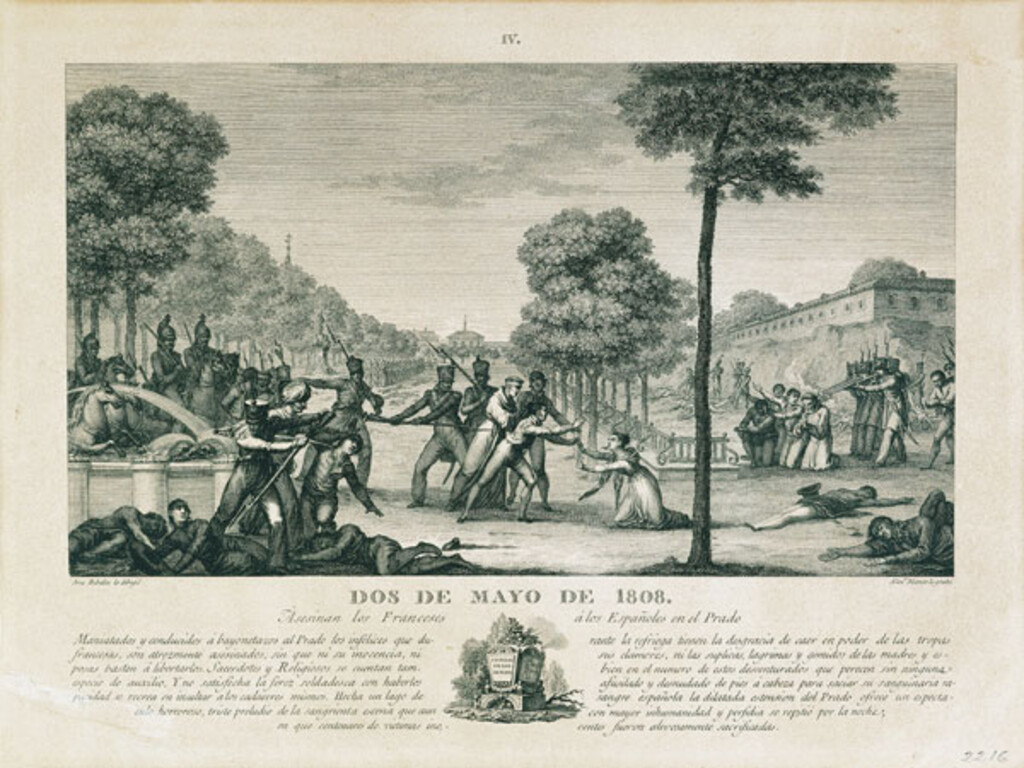 Miniatura de Lucha en el Prado