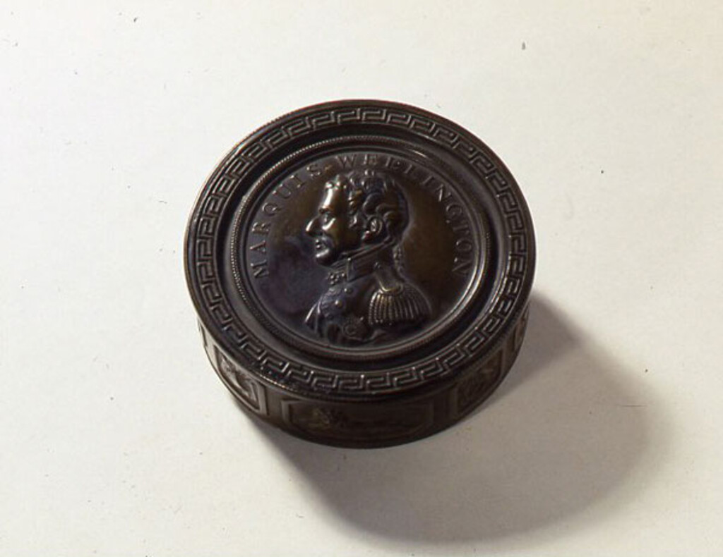 Miniatura de Tabaquera con retrato de Wellington