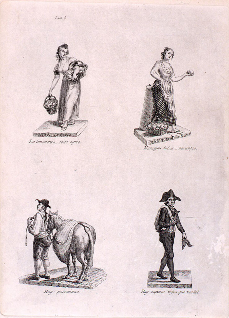 Miniatura de Vendedores de limones, naranjas y zapatos