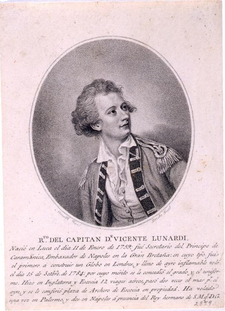 Miniatura de Vicente Lunardi