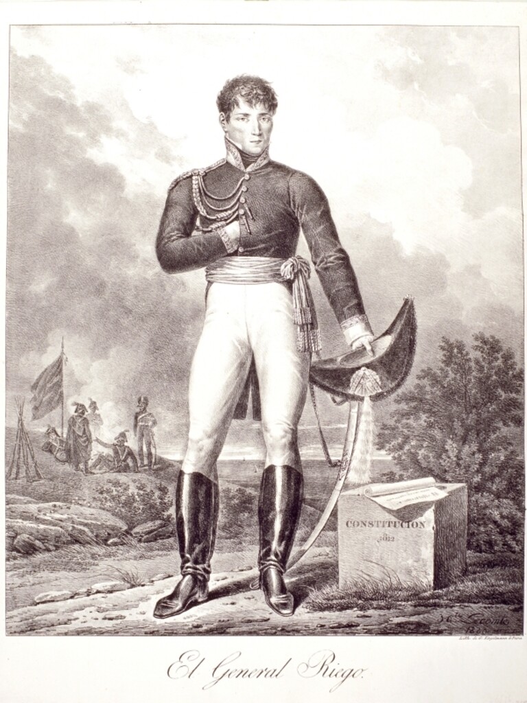 Miniatura de Retrato de Rafael Riego