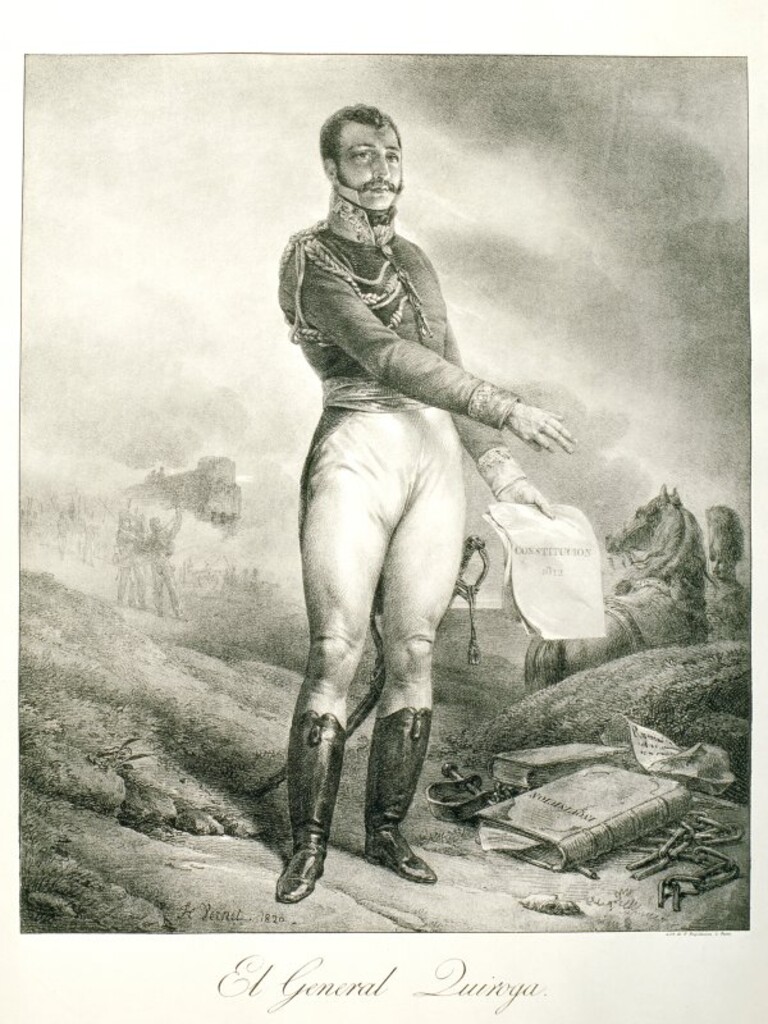 Miniatura de Antonio Quiroga