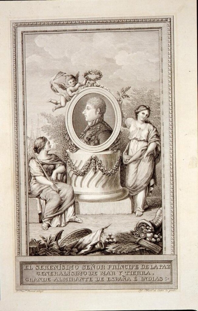 Miniatura de Retrato de Manuel Godoy