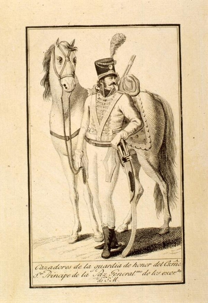 Miniatura de Cazadores de la Guardia de Honor de Godoy