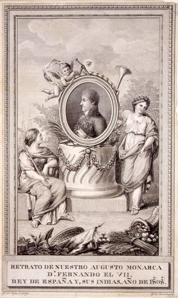 Miniatura de Retrato de Fernando VII