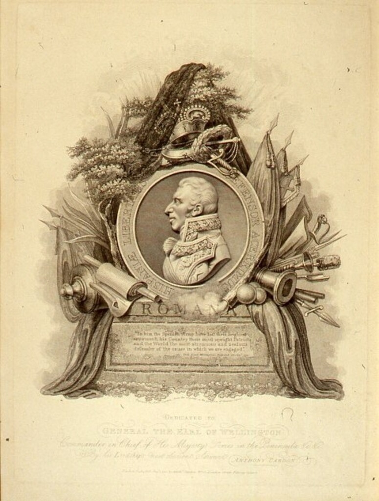 Miniatura de Pedro Caro y Sureda, marqués de la Romana