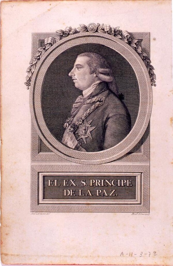 Miniatura de Retrato de Manuel Godoy