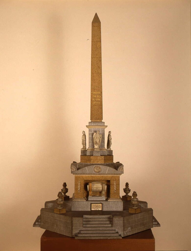 Miniatura de Modelo de monumento en memoria de las víctimas del Dos de Mayo