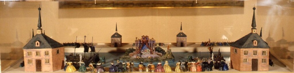 Miniatura de Representación de "Circe" en el estanque del Buen Retiro
