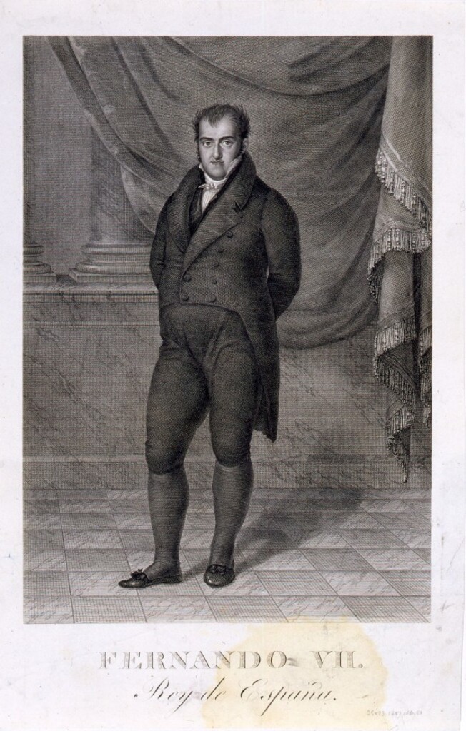 Miniatura de Fernando VII