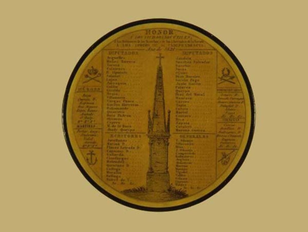 Miniatura de Alegoría de la Constitución
