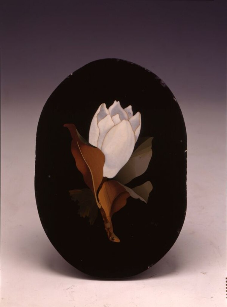 Miniatura de Placa con una flor