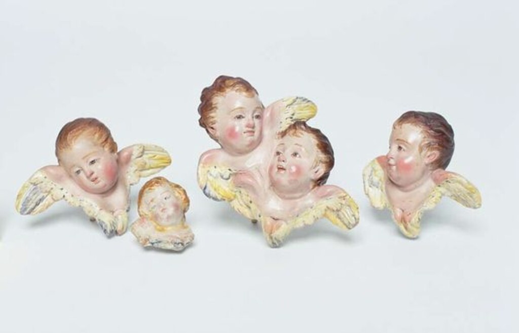 Miniatura de Belén napolitano. Querubines