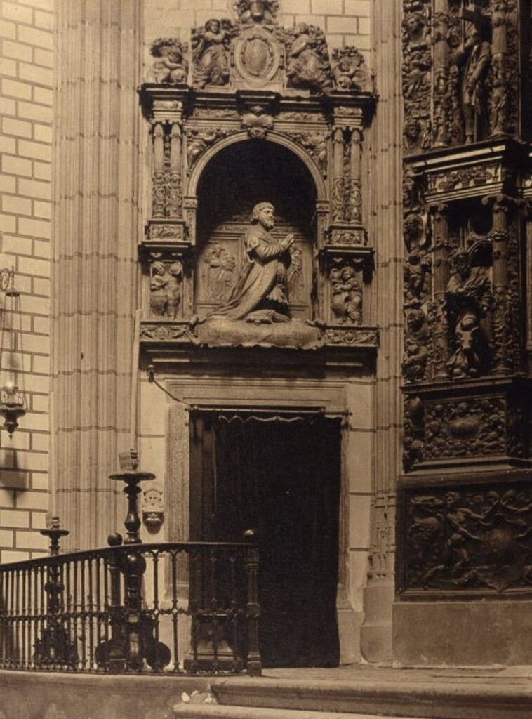 Miniatura de Interior de la Capilla del Obispo