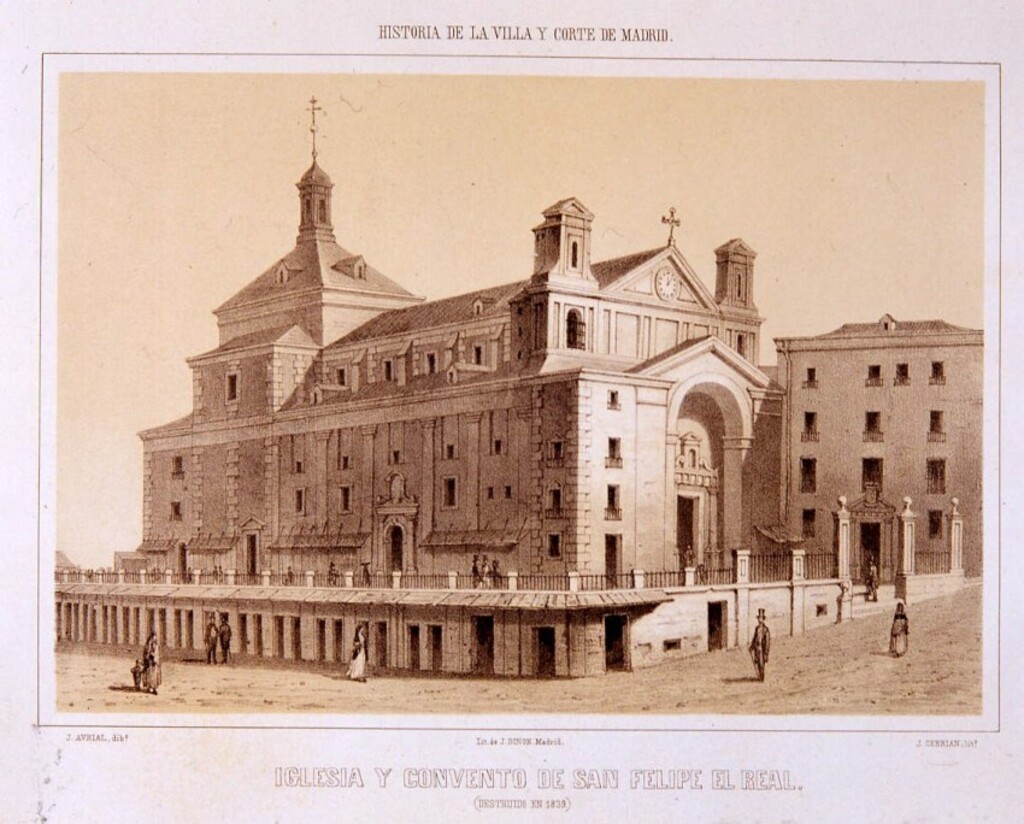 Miniatura de Iglesia y Convento de San Felipe el Real