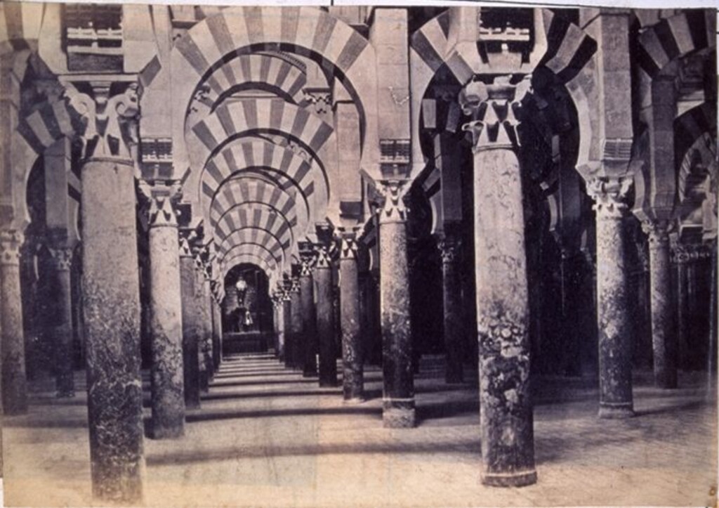 Miniatura de Interior de la Mezquita de Córdoba