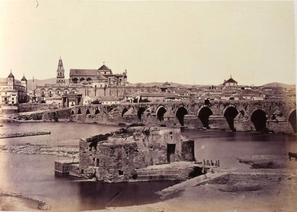 Miniatura de Puente romano y Catedral de Córdoba