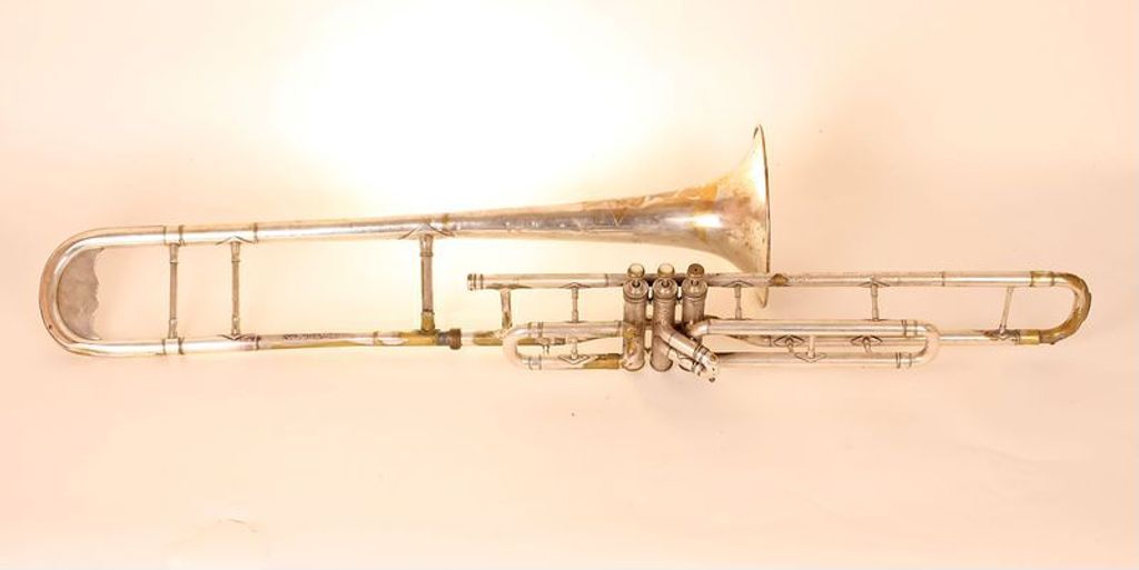 Miniatura de Trombon Mixto Pistón-Bara