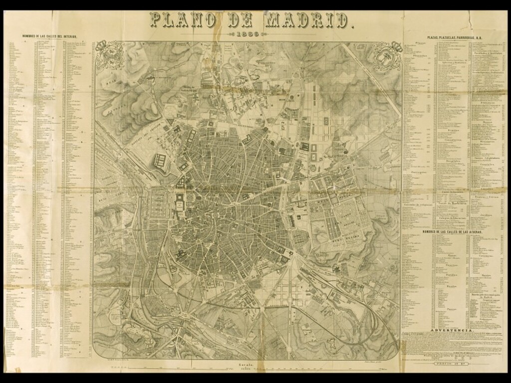 Miniatura de Plano de Madrid