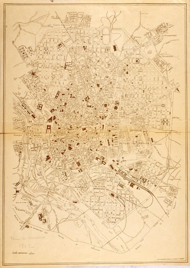 Miniatura de Plano de Madrid