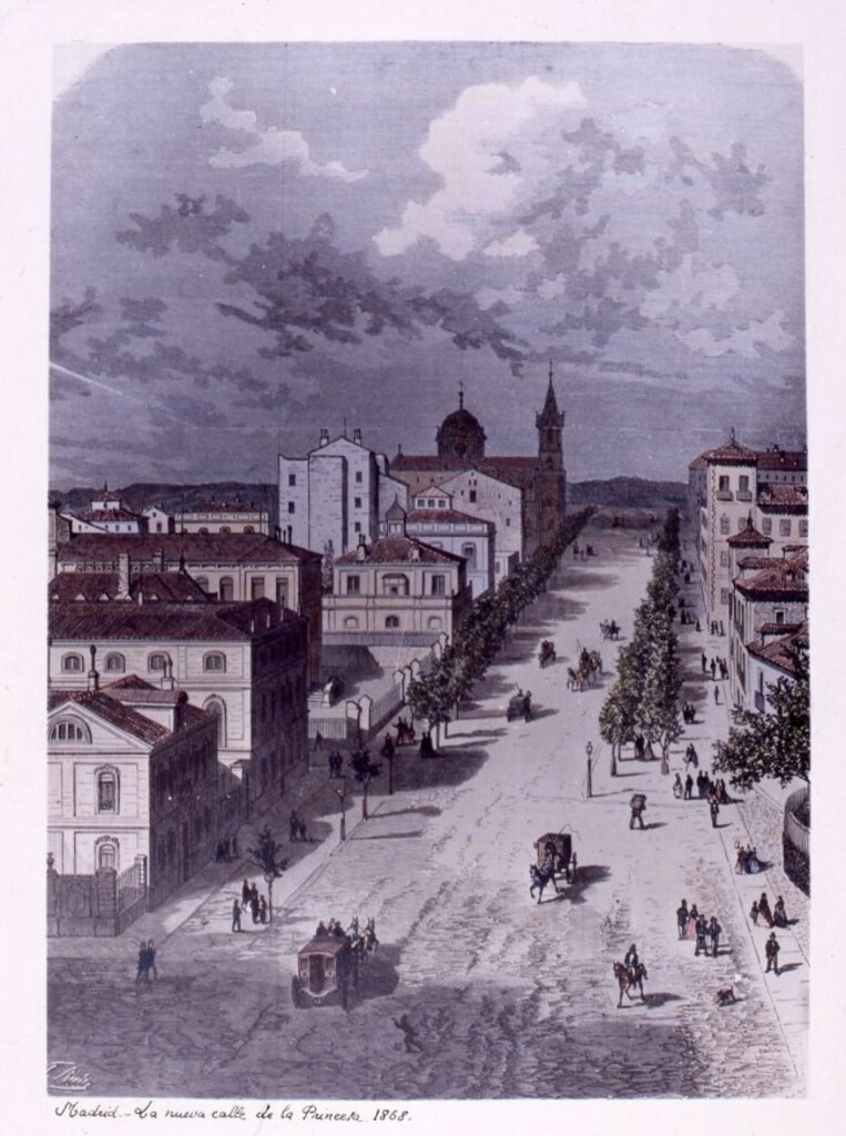 Miniatura de La nueva calle de la Princesa. 1868