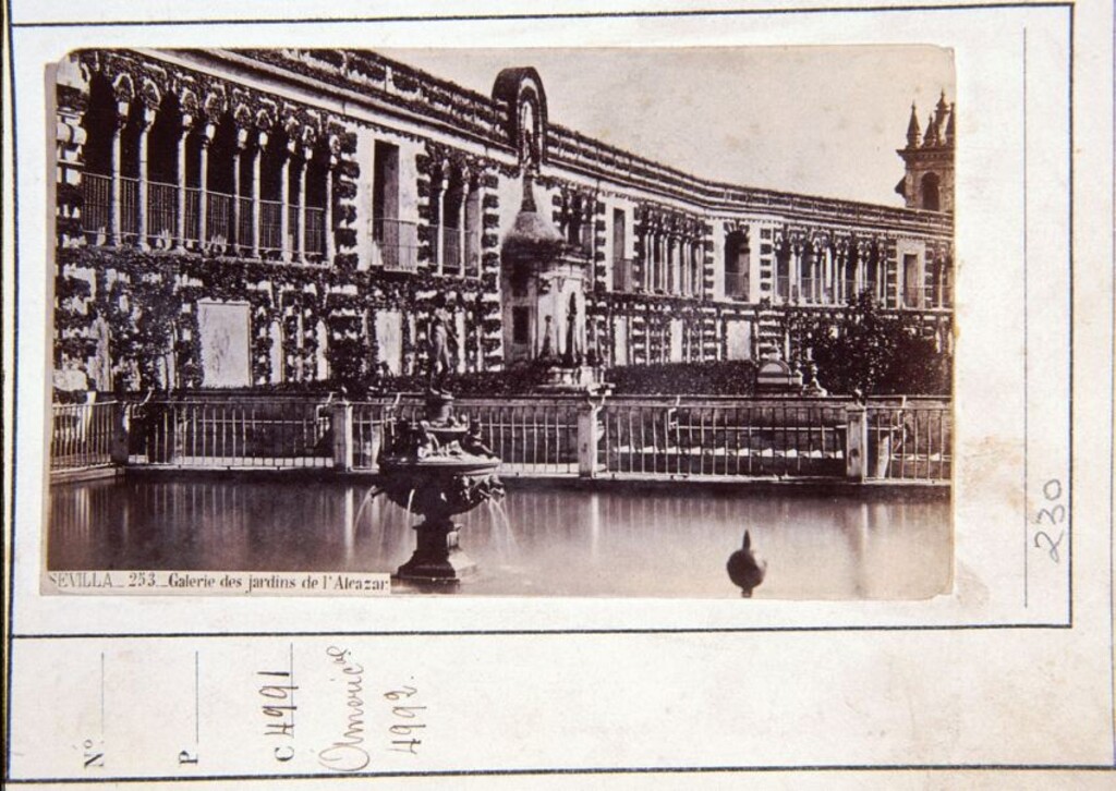 Miniatura de Galería de los jardines del Alcázar de Sevilla