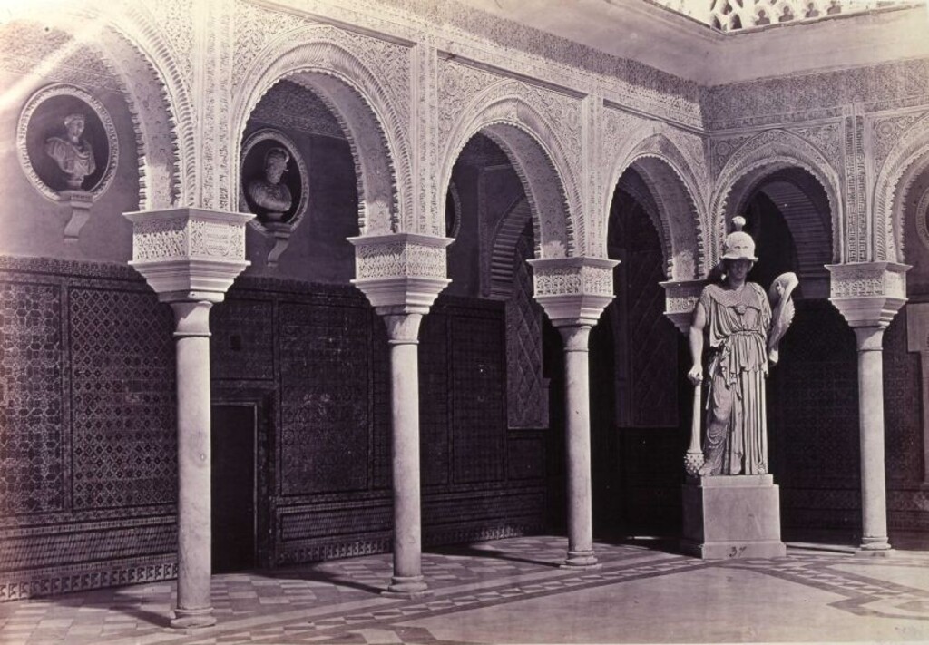 Miniatura de Detalle del patio de la Casa de Pilatos de Sevilla
