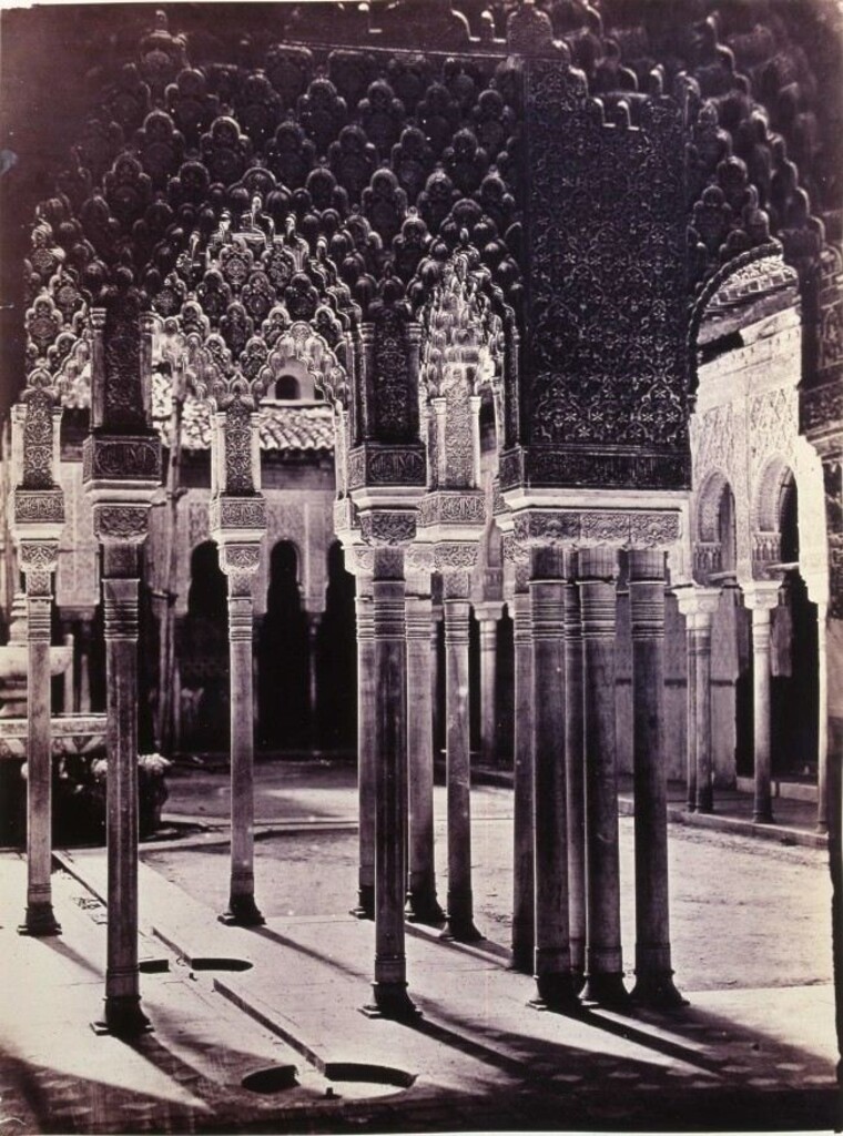 Miniatura de Entrada al Patio de los Leones (Granada)