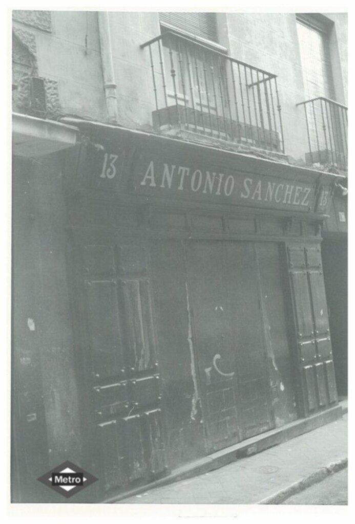 Miniatura de Taberna de Antonio Sánchez en la calle Mesón de Paredes