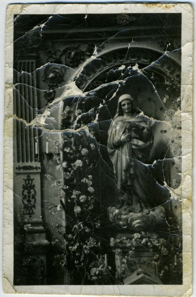 Miniatura de Altar mayor de la antigua Parroquia del Purísimo Corazón de María