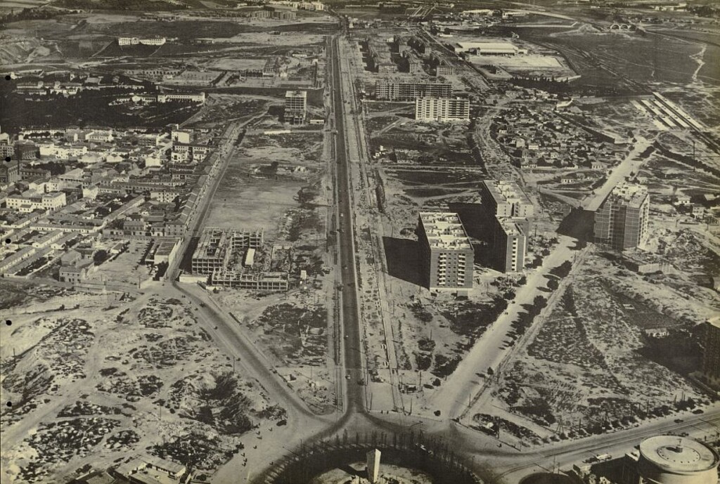Miniatura de La plaza de Castilla y el norte de Madrid
