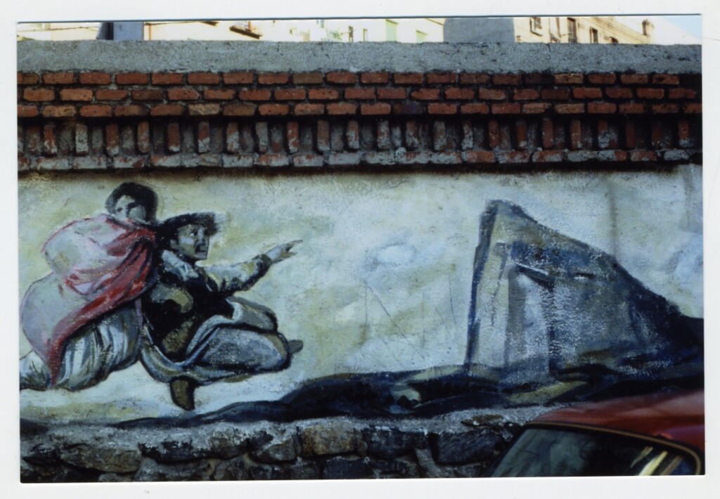 Miniatura de Goya en la Plaza de las Peñuelas, Pinturas Negras