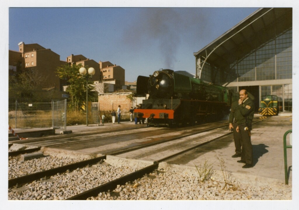 Miniatura de Locomotora antigua en el Museo del Ferrocarril