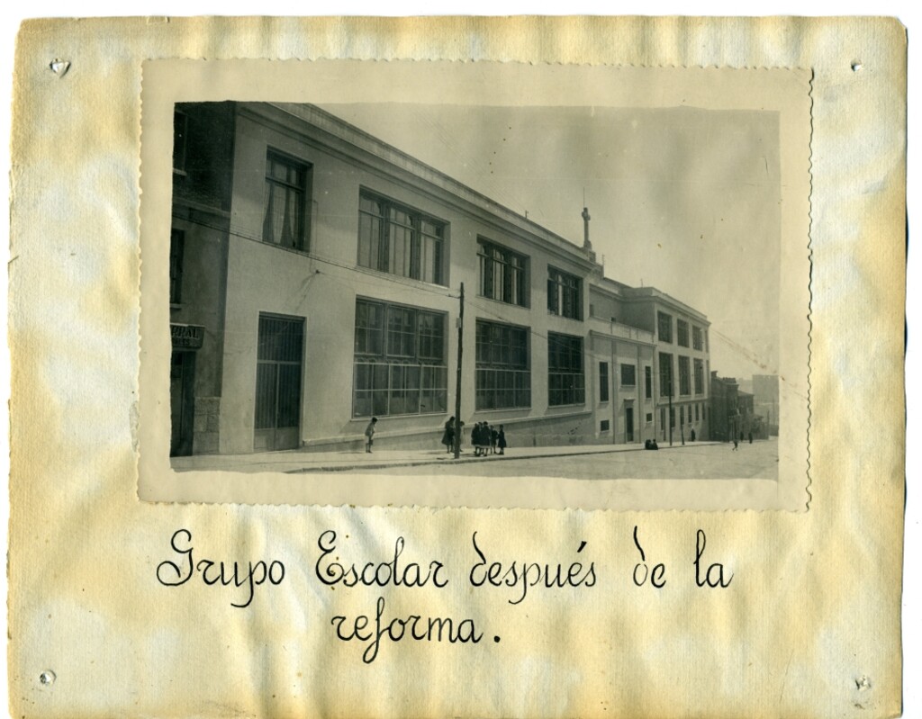 Miniatura de Grupo escolar después de la reforma