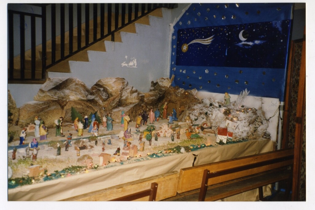 Miniatura de Belén en el Colegio San Eugenio y San Isidro