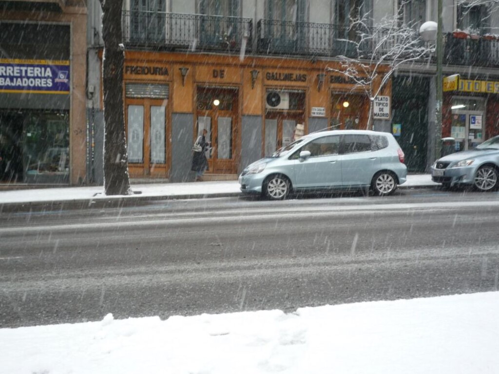 Miniatura de Freiduría de Gallinejas Embajadores. Día de nevada