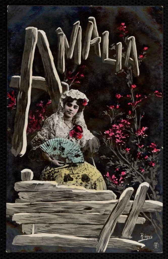 Miniatura de Amalia Molina