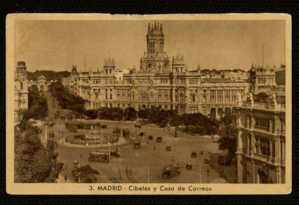Miniatura de La Cibeles y Casa de correos