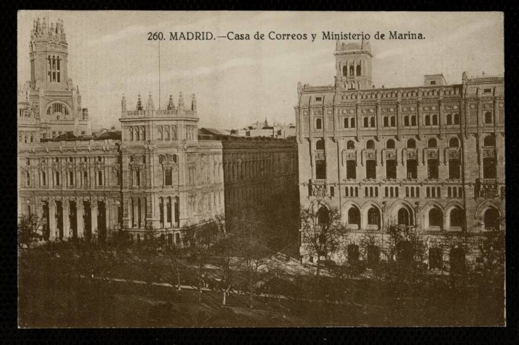 Miniatura de Casa de Correos y Ministerio de Marina