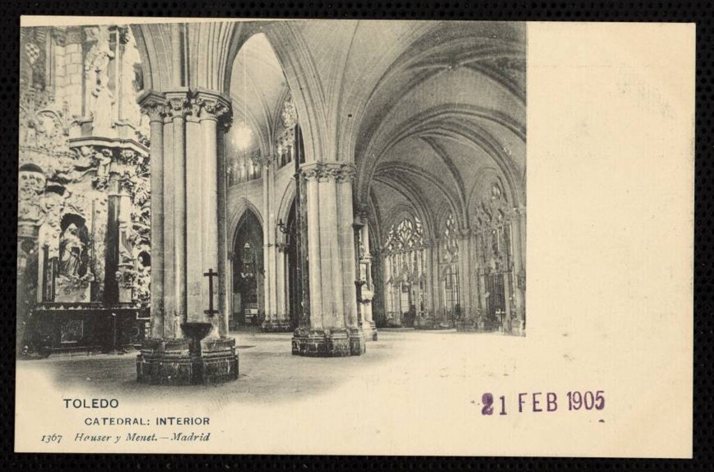 Miniatura de Toledo. Catedral. Interior