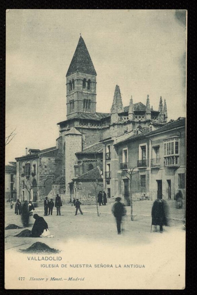 Miniatura de Valladolid. Iglesia de Nuestra Señora de la Antigua