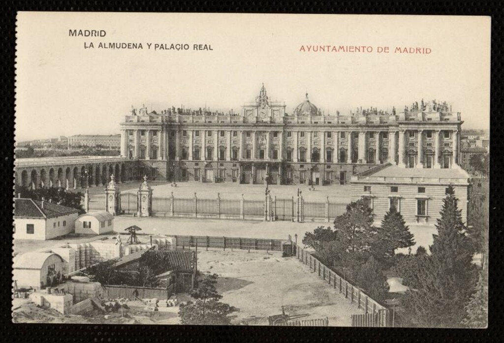 Miniatura de La Almudena y Palacio Real