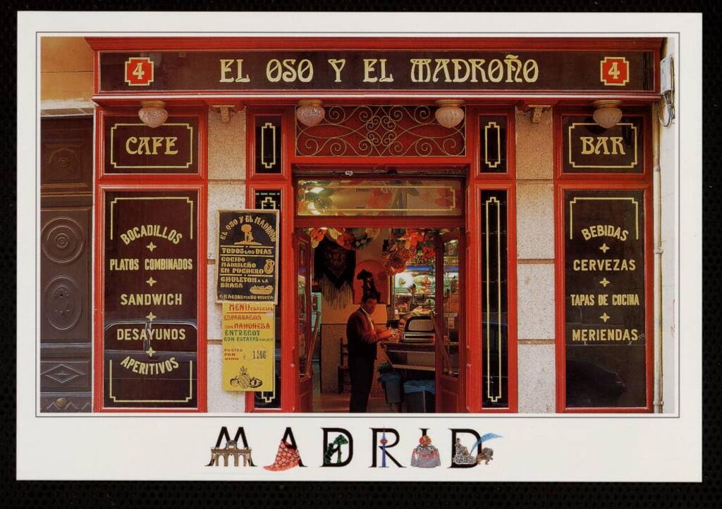 Miniatura de Bar típico (El oso y el madroño)