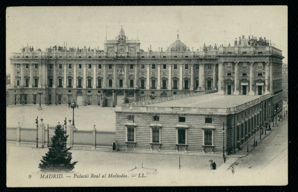 Miniatura de Palacio Real al Mediodía